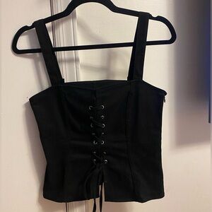 Corset black top SOLD